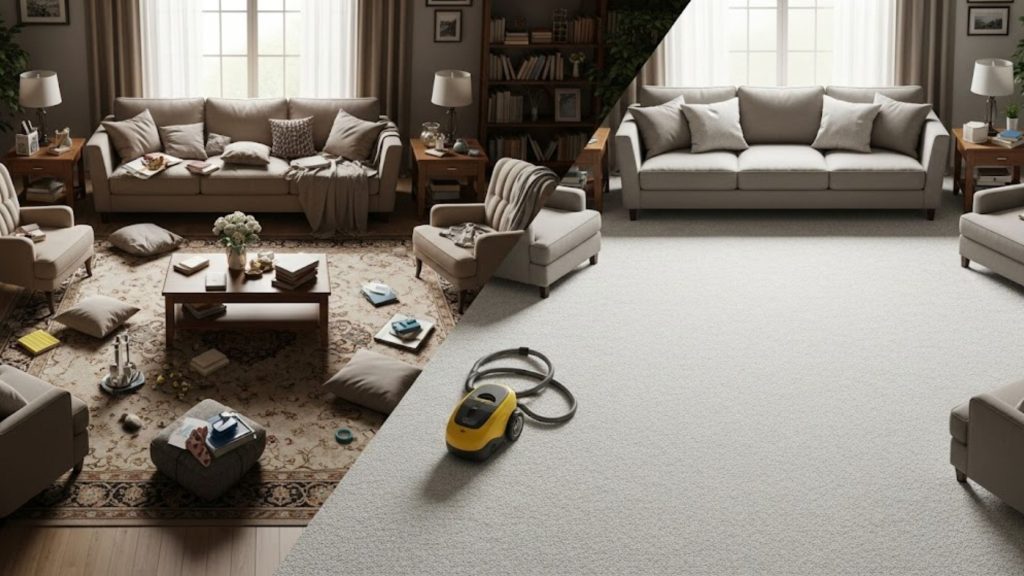 Understanding the Furniture Moving Policy for Carpet Cleaning